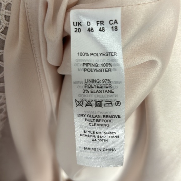 Jacques Vert Pink/Taupe Dress and Jacket Set - Picture 6 of 6